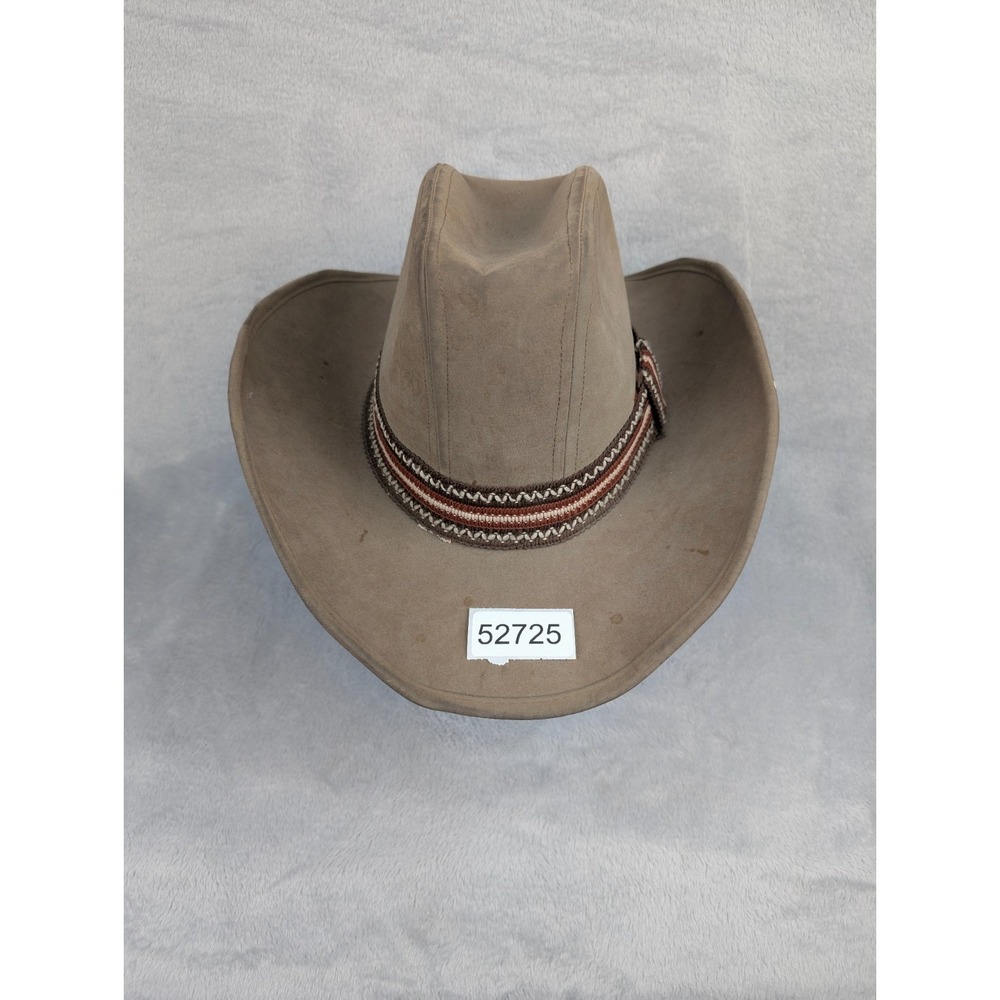 Vintage Truwest Rockmount Ranch Wear Western Cap Men's 17 Medium Gray Cowboy Hat